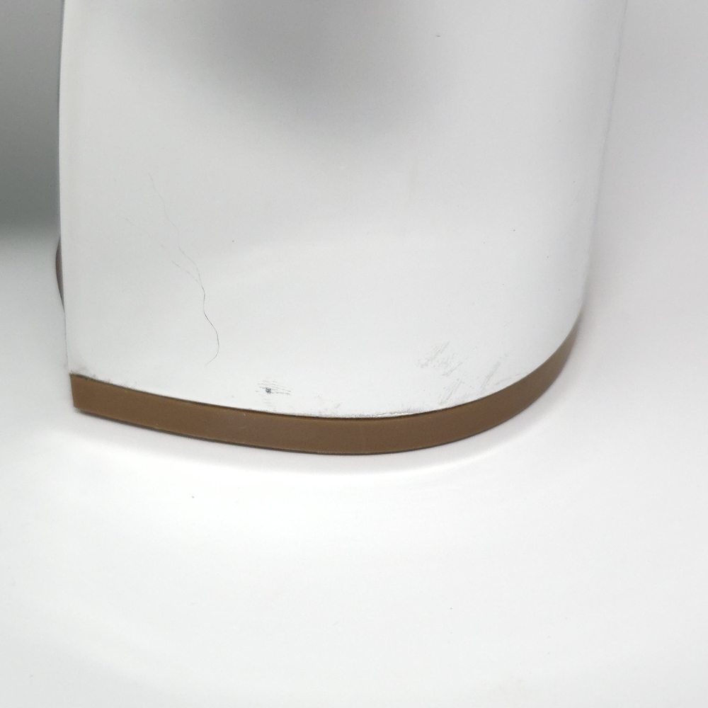 Betsey Johnson Colby Boots Silver Blok Heel 9M - Picture 10 of 13